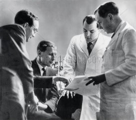 The Superpenicillin team at work  25 August 1960.