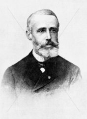 Raimond Louis Gaston Plante  French physicist and inventor  c 1880-1889.