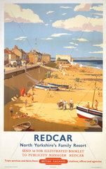 ‘Redcar’  BR poster  1958.