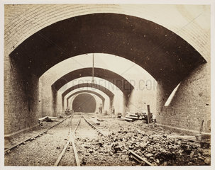 Belsize Tunnel  London  25 August 1867.
