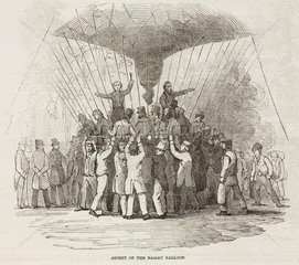 ‘Ascent of the Nassau Balloon’  1844-1852.