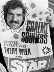Graeme Souness writes for the Daily Star  November 1978.
