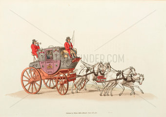 ‘Royal Mail stagecoach’  1805.