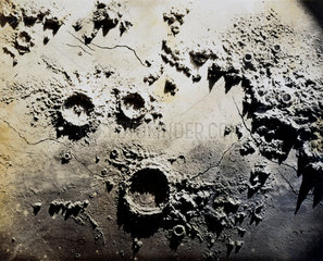 Lunar craters  1845-1860.