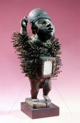 A male fetish figure from the Congo  central Africa  c 1880-1920.