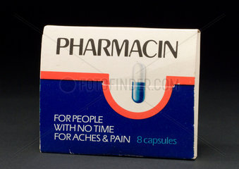 Pharmacin capsules (aspirin)  1972-1982.