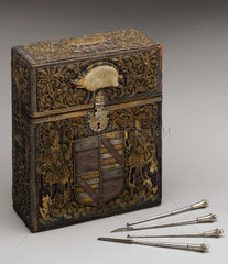 Dental instrument set  17th century.