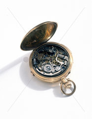 Pocket chronograph watch  c 1900.