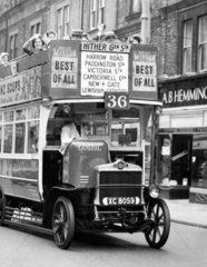 Omnibus  London  May 1962.