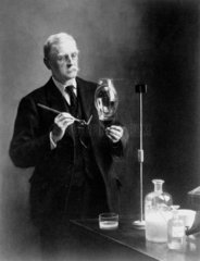 Sir Charles Vernon Boys  English physicist and inventor  c 1916-1918.