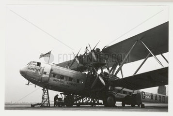 Imperial Airways 'Horatius' plane  c 1930.
