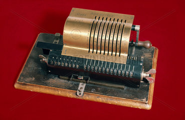 Brunsviga calculating machine  1892.