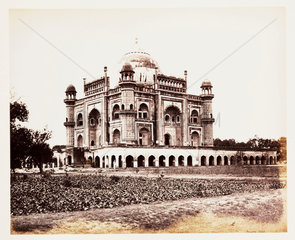 'Delhi - Mausoleum Of Safdarjung'  c 1865.