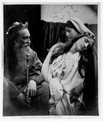 'Ahasuerus and Queen Esther'  1865. Allegor