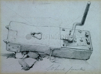 Wheel jack  1830s.