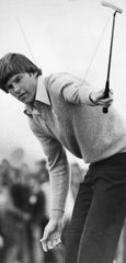 Nick Faldo  British golfer  1977.