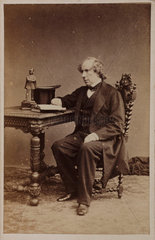 Sir George Gabriel Stokes  Irish mathematical physicist  c 1880s.