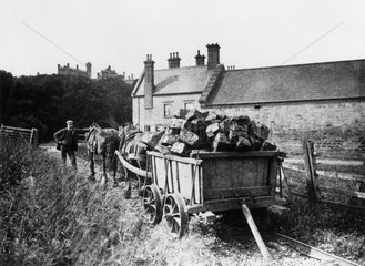 Belvoir Castle Railway  Leicestershire  late 19th century.