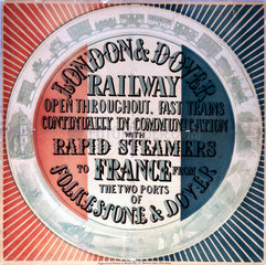London & Dover Railway notice  1864-1899.