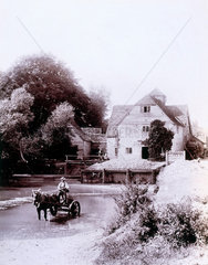 'Mapledurham Mill'  1897. Silver gelatin pr