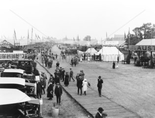 Visitors at the Royal Agricultural Show  Derby  1921.