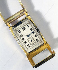 'Wig-Wag' self-winding wristwatch  1931.