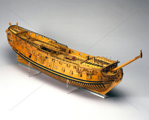 60-gun warship  c 1693.