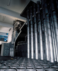 View of a reconstruction of an Advanced Gas-cooled Reactor (AGR)  1980s.
