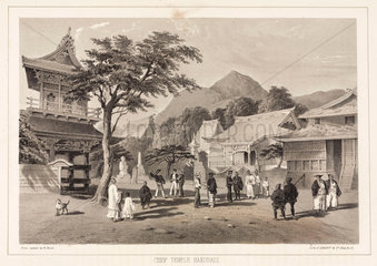 ‘Chief Temple  Hakodadi’  c 1853-1854.