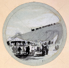 'Opening'  London & Birmingham Railway  c 1838.
