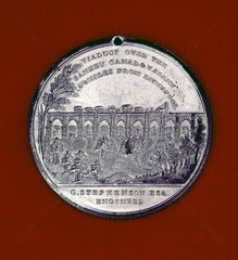 Medal commemorating the opening of the LMR  1830.