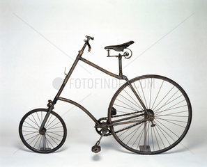 Humber pattern ‘safety’ bicycle  1888.