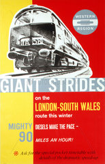 ‘Giant Strides’  BR poster  1963.