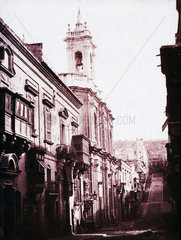 'View in Strade Forni'  Malta  1840-1877.