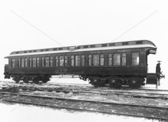 Midland Railway ‘Windsor’ dining saloon car  c 1930.