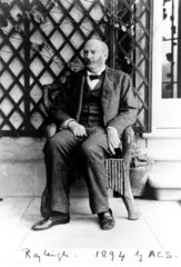 John William Rayleigh  British physicist  1894.