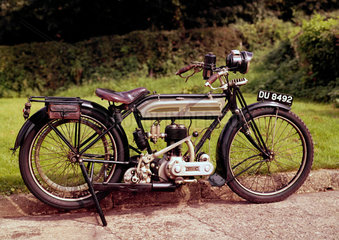 Triumph motor cycle  1917.