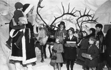 Father Christmas and children  29 November