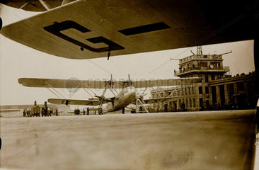 HP42 G-AAXF 'Helena' at Croydon Airport  20 January 1932.