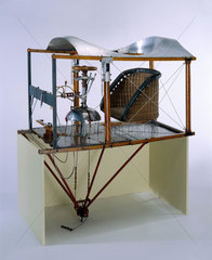 Control mechanism of Bleriot’s monoplane  1909.