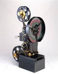 Original Lee and Turner three-colour projector  late 1910s.