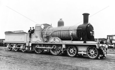 North British Railway steam locomotive  c 1900.