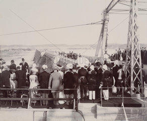 Opening ceremony of the Aswan Dam  Egypt  1902.