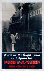 ‘You’re on the Right Track’  poster  1940-45.