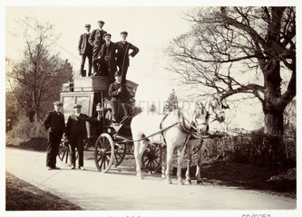 Travelling showmen  c 1905.