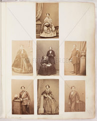 Members of the Royal Family  c 1861.
