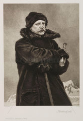 Nils Adolf Erik Nordenskjold  Swedish geologist and arctic explorer  c 1880s.
