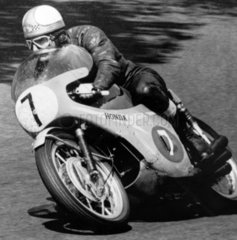 TT motorcycle race  Isle of Man  June 1967.