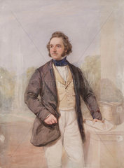 Sir Joseph Paxton  English architect and designer of the Crystal Palace  c 1851.
