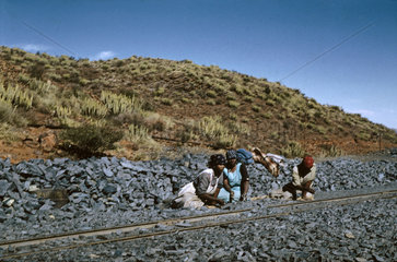 Glen Allen asbestos mine  South Africa  1955-1960.
